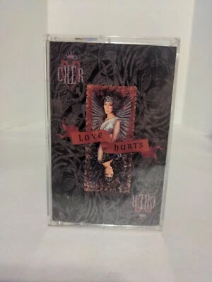 CHER LOVE HURTS Cassette Tape OG 1991 Electronic Synth-Pop Rare - Image 1 of 4