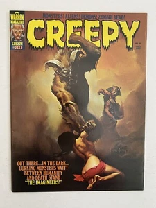 Creepy Magazine #80 - Ken Kelly Cover Luis Bermejo Esteban Maroto (Warren, 1976) - Picture 1 of 2