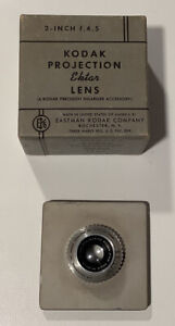Kodak Projection Ektar Lens 2in f:4.5/50mm No. 641K A1004 Photography Equipment