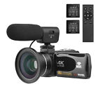 4K Videokamera  56MP 3.0''  Screen  Nachtsicht für  Y5I4