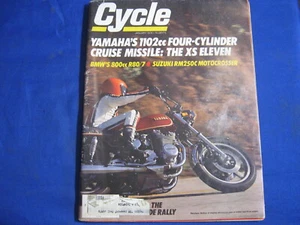 CYCLE MAGAZINE-JANUARY 1978-SUZ RM250C-BMW R80/7-YAMAHA XS11-ASCOT TT-VINTAGE MX - Picture 1 of 5