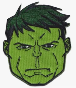 Disney Marvel Avengers Iron-On Patch: The Incredible Hulk Head New Free Ship - Picture 1 of 11