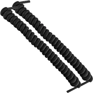 No Tie Spring lockig faule Schnürsenkel, schwarz, 1 Paar - Bild 1 von 1