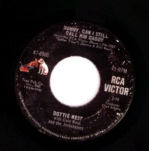 DOTTIE WEST SUFFERTIME/MOMM CAN I STILL CALL HIM DADDY RCA VICTOR VINYL 45 72-48 - Picture 1 of 3