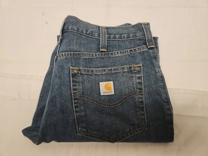 Carharrt Jeans Mens Size  34x30 Relaxed Fit Straight.  J4 - Picture 1 of 6