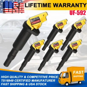 6Pack Ignition Coil For BMW UF592 2002-2010 335i 325i 328i 330i X3 E60 M5 525xi - Picture 1 of 10