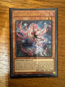 Yugioh! Spright Carrot, BLMR-EN067, Ultra Rare NM Card English Official - Bild 1 von 1