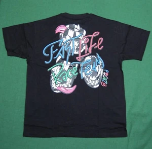New GFTD La Los Angeles Streetwear Standard Black Mens T Shirt RGFT-58 - Picture 1 of 2