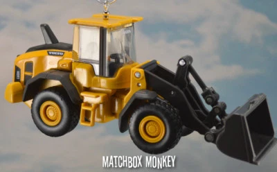 Volvo L60H Front Wheel Loader 1/87 Custom Christmas Ornament Deere CAT Deere - Image 1 of 4