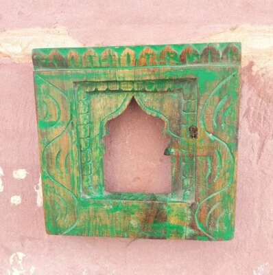 Wood Frame, Picture Frame, Antique Reclaimed Multi-Color Mirrors, Handmade work - Image 1 of 4