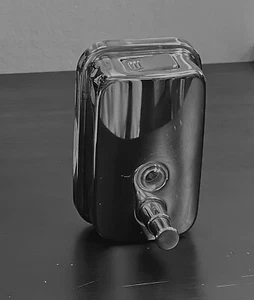 Edelstahl Seifenspender Wandmontage Wand-Flüssigseifen-Spender Shampoo Gastro - Bild 1 von 3