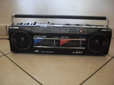 JVC RC-W44G BOOMBOX GHETTOBLASTER VINTAGE. - Bild 1 von 4