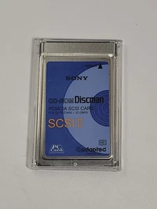 Sony SCSI PCMCIA Interface PC Card CD-ROM Discman PRD-250 PRD-650 Portable Drive - Picture 1 of 4