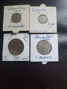 1919,46,49,85,World Coins Lot, 5,10,cts,$1,Circulated,UNC,Excellent Condition. - Picture 1 of 2