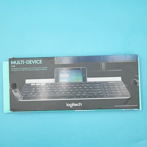 Sleek Multi-Device Wireless Keyboard for Effortless Typing READ DESCRIPTION - Picture 1 of 3