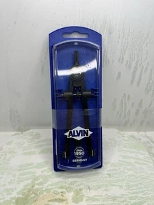 Vintage NOS Alvin 6" Bogen Zeichenkompass 201 Made In Germany 32RS - Bild 1 von 2