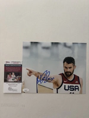 Kevin Love  Signed autographed 8x10  Photo jsa Coa - Image 1 of 3