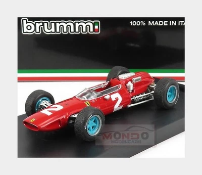 1:43 BRUMM Ferrari F1 158 #2 Winner Italy Gp John Surtees 1964 WC R290 - Immagine 1 di 2