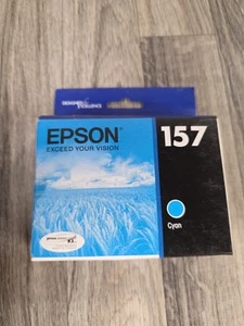 Original Epson Tinte 157 Cyan T157220 Epson Stylus R3000 Ablaufdatum 03/18 - Bild 1 von 4