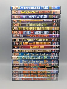 20 DVD Lot Vintage Classic Films Alpha B-Movie TV Hollywood Cult Rare Obscure - Picture 1 of 7