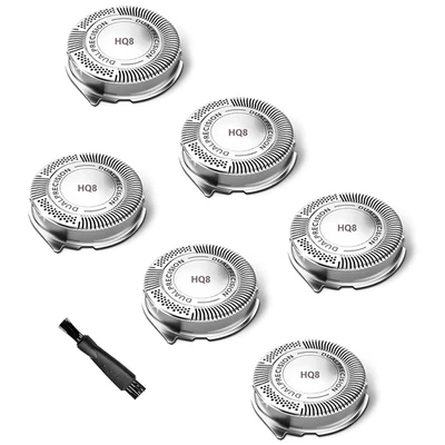 HQ8 Replacement Heads Compatible with Philips Norelco Aquatec Shavers,Hq8 Blades - Image 1 of 4