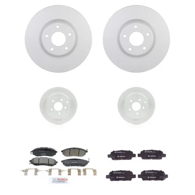 Bosch QuietCast Ceramic Brake Pad and Rotor Kit For 2011-2013 INFINITI M37 M35h - Image 1 of 4