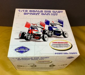 Vintage GMP Sprint Car Diecast Model Kit 3rd Generation #7203 Upgraded 1/18 - Picture 1 of 8