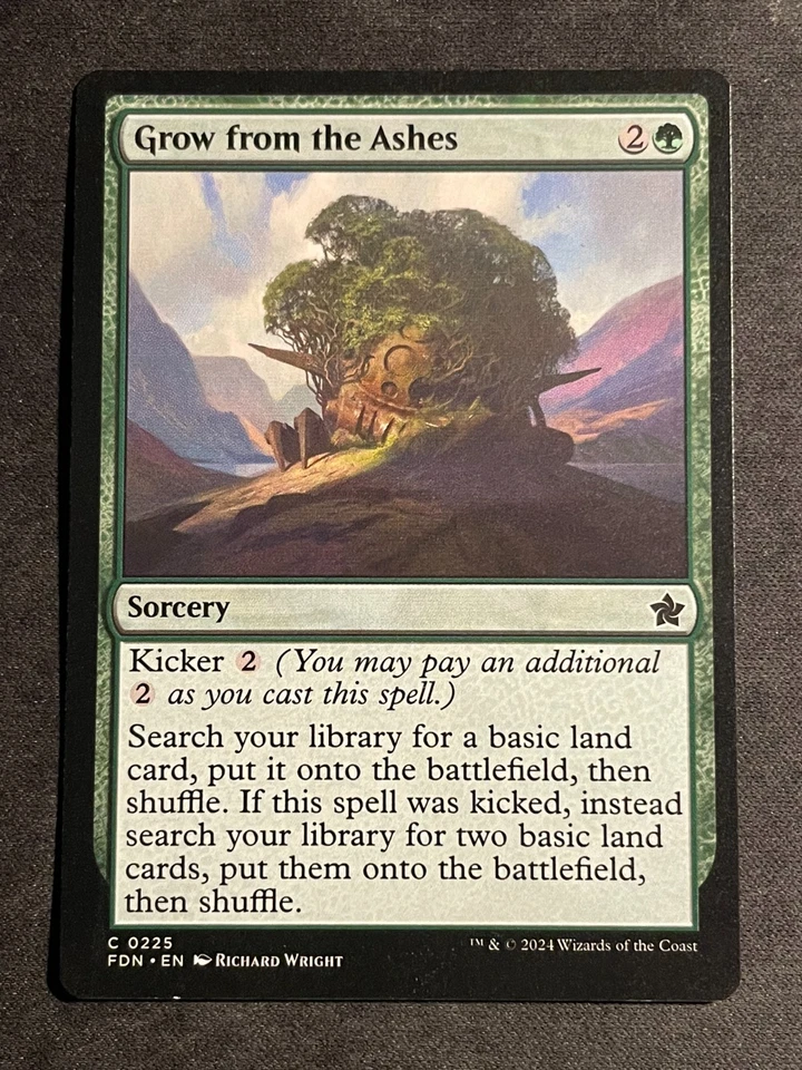 MTG Grow from the Ashes, NM-Mint, (FDN #0225) Regular - Image 1 of 1