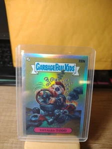 2023 Topps Chrome Garbage Pail Kids Series 6 Refractor Totaled Todd #237a - Picture 1 of 2