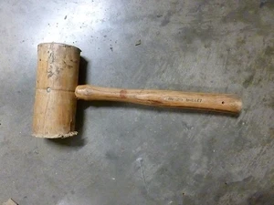 Gebraucht/Vintage 2-1/2 Holzhammer/Hammer 14oz. HOLZHAMMER - Bild 1 von 8