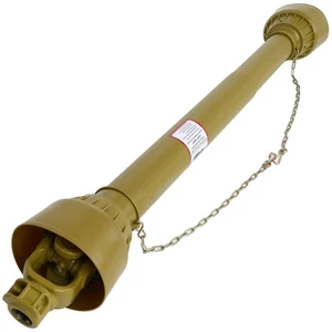 New PTO Extender Drive Shaft w/Security Chain Fits Finish Mower Rotary Tillers - Bild 1 von 16