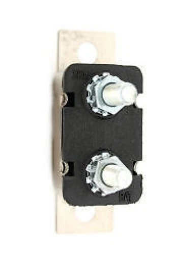 CEC INDUSTRIES 10A Type 1 Circuit Breaker, 10 Amp Auto Reset, Bracket, Nuts/Washers, CB135-10