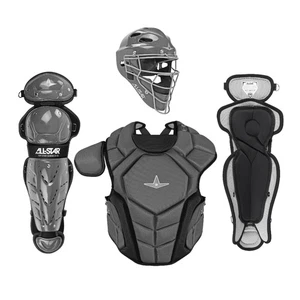 All-Star Top Star Intermediate 12-16 Baseball Catcher's Package - Graphite - Picture 1 of 1