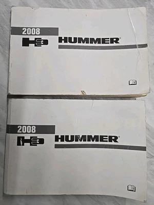 🔥 2008 Hummer H3 Owners Manual - Set Of 2 Manuals - Image 1 of 2