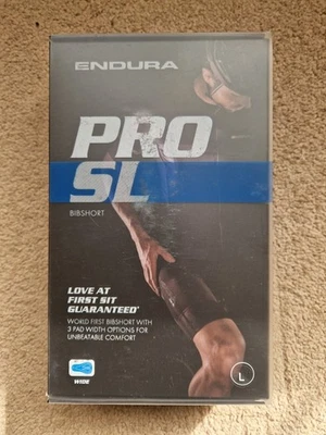 Endura Pro SL Bib Shorts. Men's Size Large. Wide Pad. Cycling - Image 1 of 4