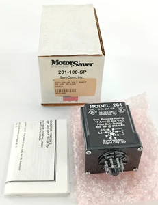NEU SymCom 201-100-SP Volt Monitor, 1PH, 95-120V MOTORSAVER - Bild 1 von 3