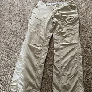 Columbia Titanium Pants Mens 36X34 Beige Cargo Omni-Shield Lightweight Fishing - Picture 1 of 5