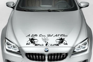 TINKERBELL TRIBAL TRAMP STAMP VINYL DECAL CAR TRUCK HOOD SIDE - Picture 1 of 1