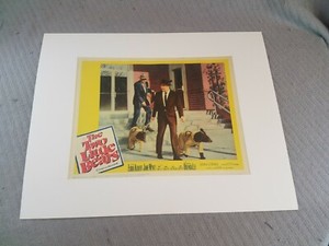 1961 THE TWO LITTLE BEARS Eddie Albert Jane Wyatt Brenda Lee Lobby Card Matted