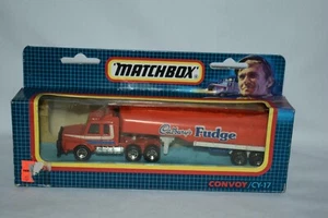 Matchbox Convoy CY-17 Cadburys Fudge Scania Camion Citerne Tanker Truck - Picture 1 of 3