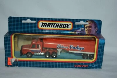 Matchbox Convoy CY-17 Cadburys Fudge Scania Camion Citerne Tanker Truck - Image 1 of 3