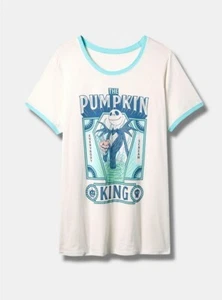 Camiseta Torrid Disney NBC Pesadilla Antes de Navidad Jack Nueva con Etiquetas Nueva 3X - Imagen 1 de 9