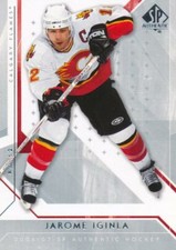 2006-07 SP Authentic #87 JAROME IGINLA - Calgary Flames