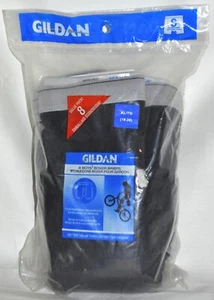 Gildan Boys Boxer Briefs Black and Gray 8 Pair Boys Sz XL 18-20" New - Picture 1 of 2
