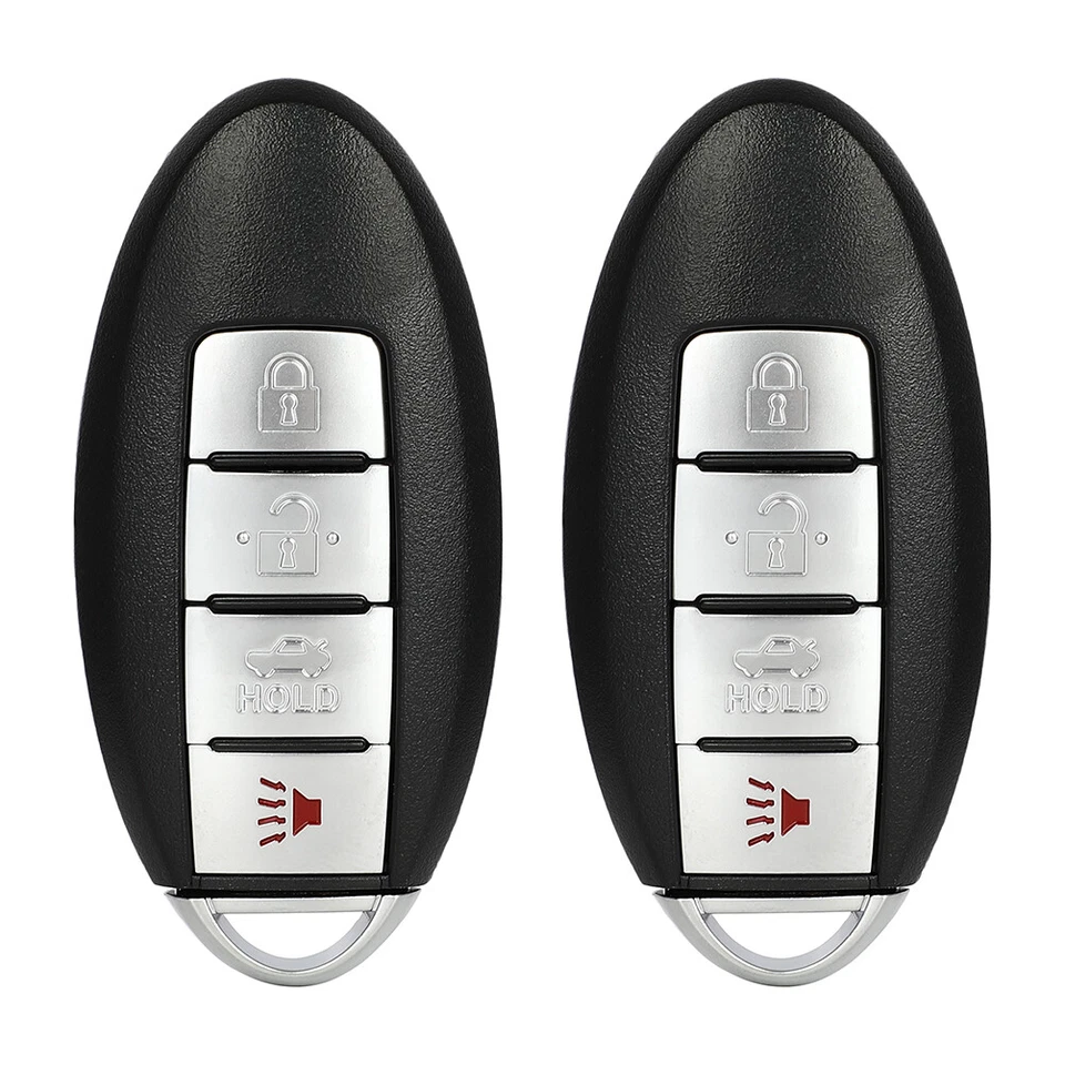 2 Para Nissan Máxima Altima 2009 2010 2011 2012 13 Llavero Carcasa Repuesto Foto 1 de 2