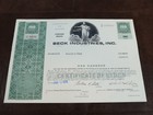 Vintage Beck Industries, Inc.   Stock Certificate