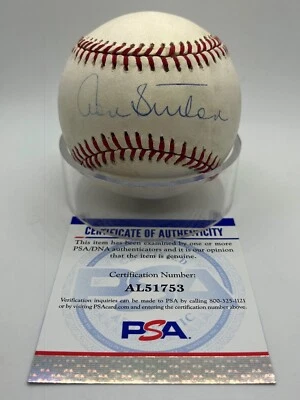 Don Sutton Dodgers Brewers Angels Signed Autograph OMLB Baseball PSA DNA - Image 1 of 2