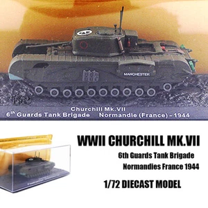 Churchill Mk.VII 6th Guards Tank Brigade Normandies France 1/72 MODEL TANK IXO - Picture 1 of 8