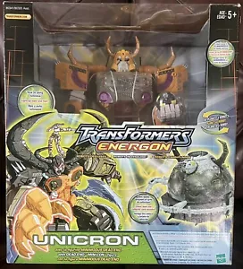 Transformers Energon - Unicron - w/Minimodus Dead End Mini-Con Figure - Picture 1 of 2