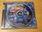 Crash Bandicoot: Warped Sony PlayStation Disc with Back Cover